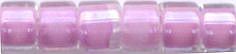 DB-0072  Lined Pale Lilac AB   11° Delica (04gm Tube)