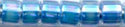 DB-0079  Lined Aqua Blue AB   11° Delica (04gm Tube)
