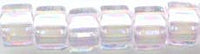 DB-0082  Lined Light Pink AB   11° Delica (04gm Tube)