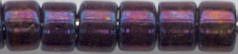 DB-1004  Metallic Red Purple Gold Iris   11° Delica (10gm Fliptop)