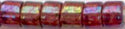DB-0104  Transparent Raspberry AB   11° Delica (10gm Fliptop)