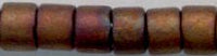 DB-1051  Matte Metallic Bronze Gold Iris   11° Delica (04gm Tube)