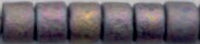 DB-1056  Matte Metallic Rose Gold Iris   11° Delica (10gm Fliptop)