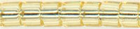 DB-1112  Transparent Crystal Ivory   11° Delica cylinder (10gm Fliptop)