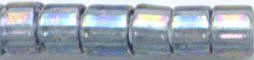 DB-0111  Transparent Grey Luster AB   11° Delica (04gm Tube)