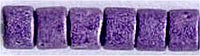 DB-1174  Galvanized Matte Eggplant   11° Delica (10gm Fliptop)
