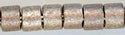 DB-1176  Galvanized Matte Ash Gray   11° Delica (4gm Tube)