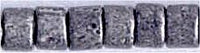 DB-1186  Galvanized Semi Matte Graphite   11° Delica (04gm Tube)
