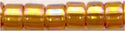 DB-1241   Transparent Marigold AB   11° Delica (10gm Fliptop)