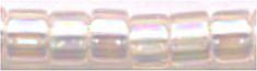 DB-1243   Transparent Pink Mist AB   11° Delica (10gm Fliptop)