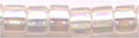 DB-1243   Transparent Pink Mist AB   11° Delica (04gm Tube)