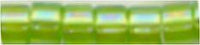 DB-1246   Transparent Lime AB   11° Delica (10gm Fliptop)
