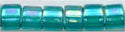 DB-1248   Transparent Caribbean Teal AB   11° Delica (10gm Fliptop)