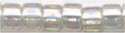 DB-1251   Transparent Gray Mist AB   11° Delica (10gm Fliptop)