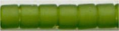 DB-1267   Matte Transparent Olive   11° Delica (04gm Tube)