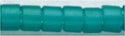 DB-1268   Matte Transparent Caribbean Teal   11° Delica (04gm Tube)