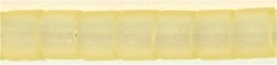 DB-1272   Transparent Matte Crystal Ivory   11° Delica cylinder (10gm Fliptop)