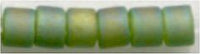 DB-1282   Matte Transparent Olive AB   11° Delica (04gm Tube)