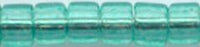 DB-1304   Dyed Transparent Mint Green   11° Delica (10gm Fliptop)