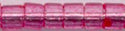 DB-1308   Dyed Transparent Dark Rose   11° Delica (04gm Tube)