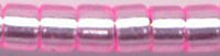 DB-1335   Dyed Silver Lined Light Pink   11° Delica (04gm Tube)