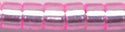 DB-1335   Dyed Silver Lined Light Pink   11° Delica (04gm Tube)