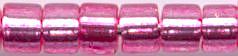 DB-1338   Dyed Silver Lined Dark Pink   11° Delica (04gm Tube)