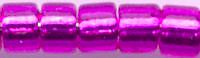 DB-1340   Dyed Silver Lined Fuchsia   11° Delica (04gm Tube)