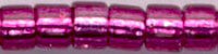 DB-1342   Dyed Silver Lined Dark Rose   11° Delica (04gm Tube)