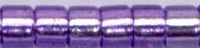 DB-1347   Dyed Silver Lined Lilac   11° Delica (04gm Tube)