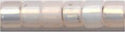DB-1452   Silver Lined Pale Peach Opal   11° Delica (10gm Fliptop)