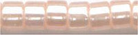 DB-1479   Transparent Pale Peach Luster   11° Delica (10gm Fliptop)
