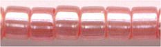 DB-1481   Transparent Salmon Luster   11° Delica (10gm Fliptop)