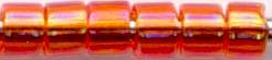 DB-0151  Transparent Tangerine AB   11° Delica (04gm Tube)