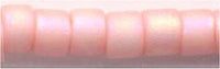 DB-1523   Matte Opaque Light Salmon AB   11° Delica (04gm Tube)
