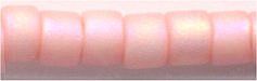 DB-1523   Matte Opaque Light Salmon AB   11° Delica (04gm Tube)