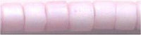DB-1524   Matte Opaque Pale Rose AB   11° Delica (04gm Tube)