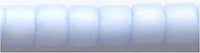 DB-1527   Matte Opaque Light Sky Blue AB   11° Delica (04gm Tube)
