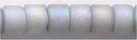 DB-1528   Matte Opaque Light Smoke AB   11° Delica (04gm Tube) DISCONTINUED BEAD