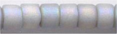 DB-1528   Matte Opaque Light Smoke AB   11° Delica (04gm Tube) DISCONTINUED BEAD