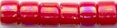 DB-0162  Opaque Claret AB   11° Delica (10gm Fliptop)