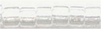 DB-1671   Pearl Lined Crystal AB   11° Delica (04gm Tube)