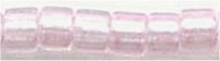 DB-1673   Pearl Lined Transparent Pink AB   11° Delica (04gm Tube)