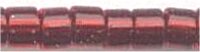 DB-1685   Silver Lined Glazed Dark Cranberry   11° Delica (04gm Tube)