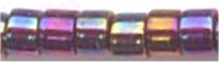 DB-1694   Silver Lined Glazed Dark Cranberry AB   11° Delica (04gm Tube)