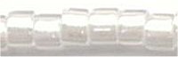 DB-1701   Pearl Lined Transparent Pale Beige AB   11° Delica (10gm Fliptop)