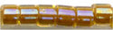 DB-1738   Cocoa Lined Chartreuse AB   11° Delica (04gm Tube)