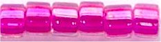 DB-1743   Hot Pink Lined Crystal AB   11° Delica (04gm Tube)