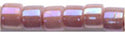 DB-1749   Cocoa Lined Opal AB   11° Delica (10gm Fliptop)