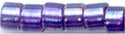 DB-1756   Sparkling Purple Lined Amethyst AB   11° Delica (04gm Tube)